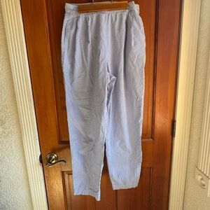 GAP Blue Gingham Checkered Women's Cropped Pants